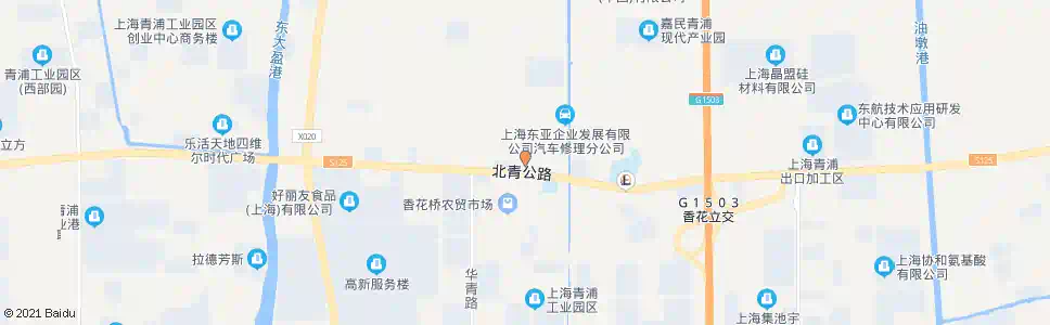 上海青浦南门_公交站地图_上海公交_妙搜公交查询2025