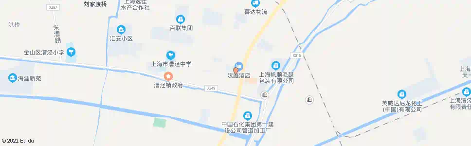 上海漕泾医院_公交站地图_上海公交_妙搜公交查询2025