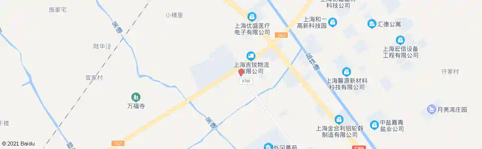 上海百安公路宝钱公路_公交站地图_上海公交_妙搜公交查询2025
