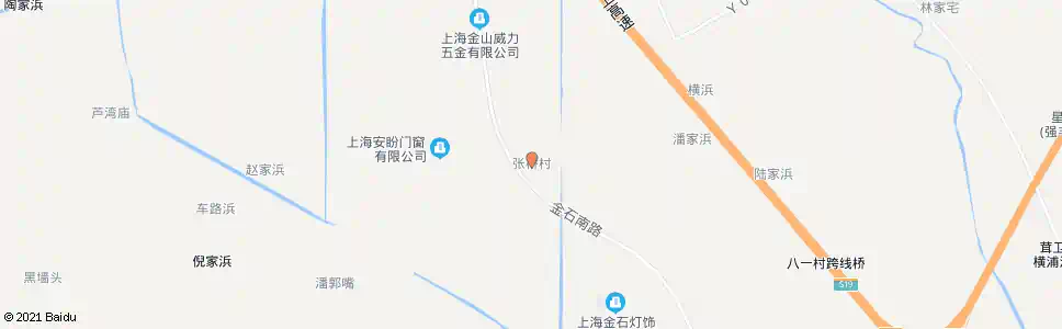 上海张桥村委_公交站地图_上海公交_妙搜公交查询2025
