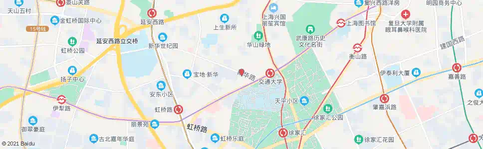 上海番禺路新华路_公交站地图_上海公交_妙搜公交查询2025