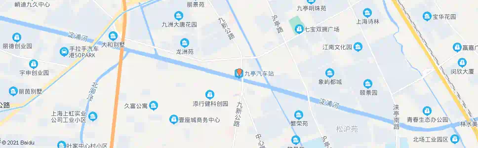 上海九亭汽车站_公交站地图_上海公交_妙搜公交查询2025