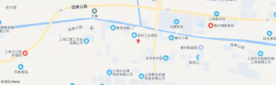 上海青港工业园(招呼站)_公交站地图_上海公交_妙搜公交查询2025