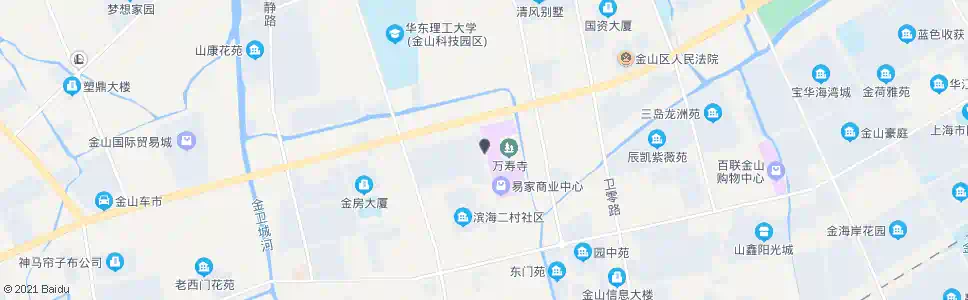 上海城河路金山大道_公交站地图_上海公交_妙搜公交查询2025