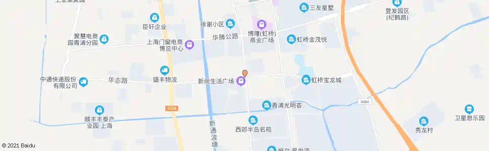 上海新凤路华志路_公交站地图_上海公交_妙搜公交查询2025