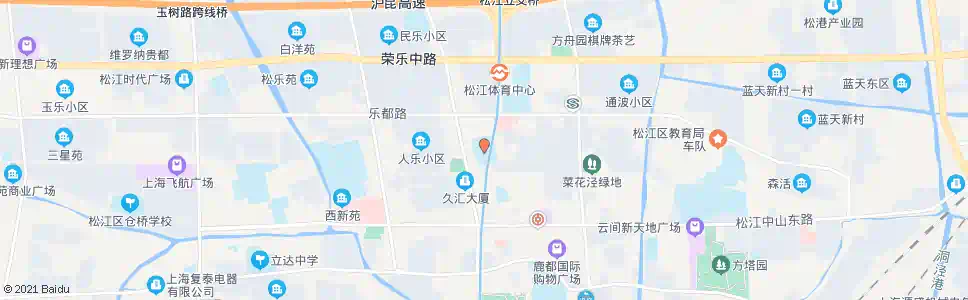 上海松江六中_公交站地图_上海公交_妙搜公交查询2025