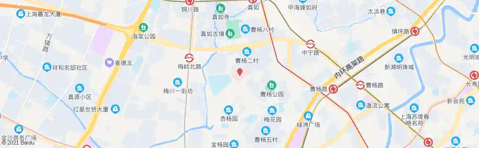 上海普陀医院_公交站地图_上海公交_妙搜公交查询2025