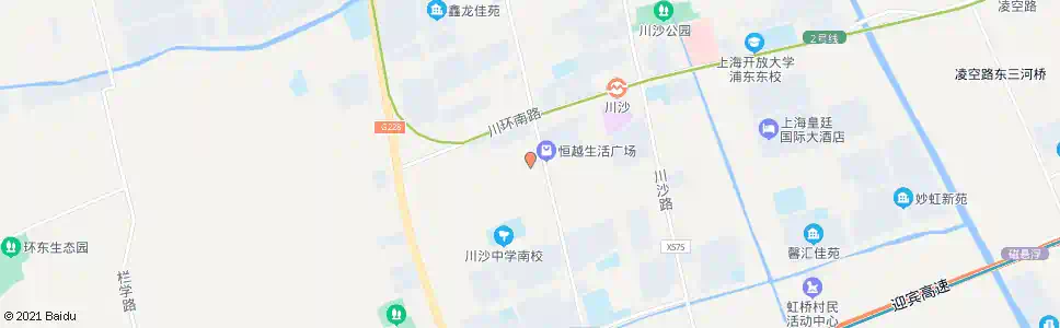 上海川沙客运站(下客站)_公交站地图_上海公交_妙搜公交查询2025