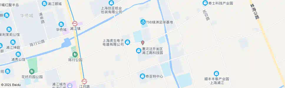 上海漕河泾出口加工区(浦江)_公交站地图_上海公交_妙搜公交查询2025