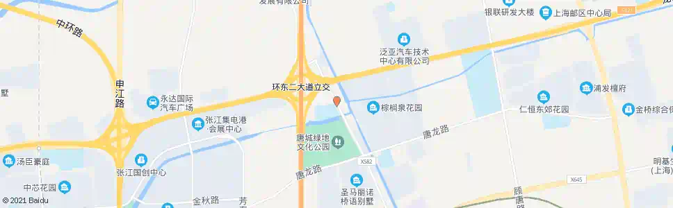 上海唐陆路龙东大道_公交站地图_上海公交_妙搜公交查询2025