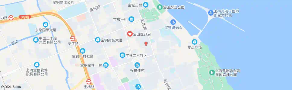 上海宝林路东林路_公交站地图_上海公交_妙搜公交查询2025