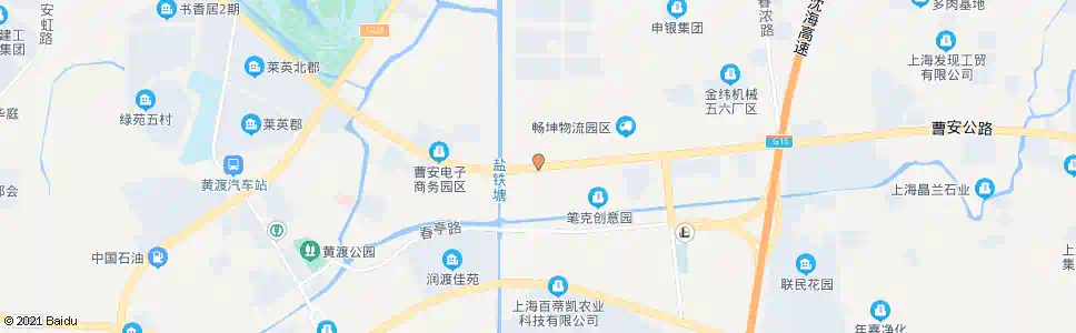 上海许家东街村_公交站地图_上海公交_妙搜公交查询2025