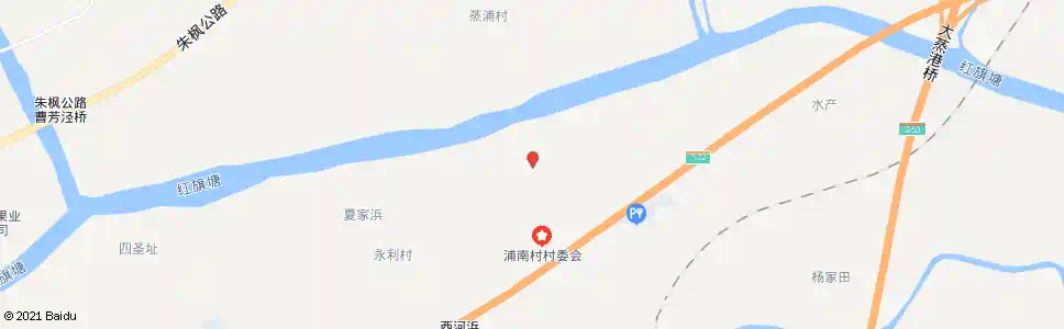 上海九楼路张家浜村_公交站地图_上海公交_妙搜公交查询2025