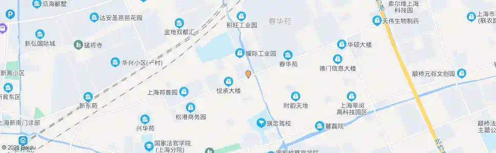 上海金都西路申光路_公交站地图_上海公交_妙搜公交查询2025
