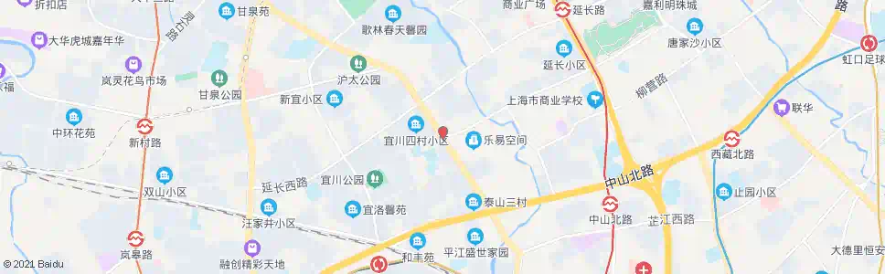 上海洛川中路沪太路_公交站地图_上海公交_妙搜公交查询2025