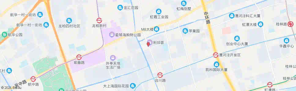 上海合川路虹泉路_公交站地图_上海公交_妙搜公交查询2025