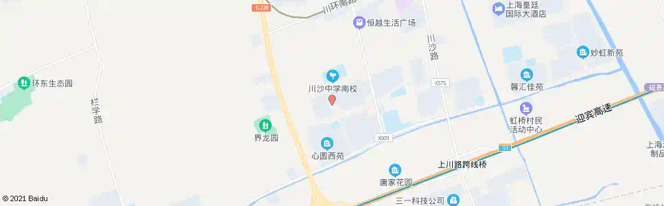 上海华夏二路润川路_公交站地图_上海公交_妙搜公交查询2025