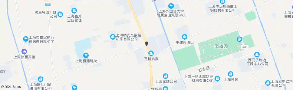 上海曹新公路沪太路_公交站地图_上海公交_妙搜公交查询2025