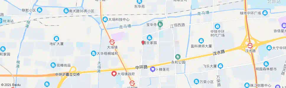 上海沪太支路交城路_公交站地图_上海公交_妙搜公交查询2025