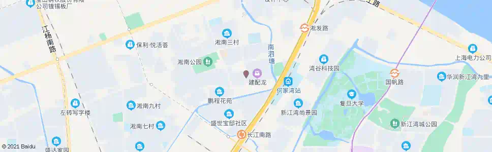 上海淞南路长逸路_公交站地图_上海公交_妙搜公交查询2025
