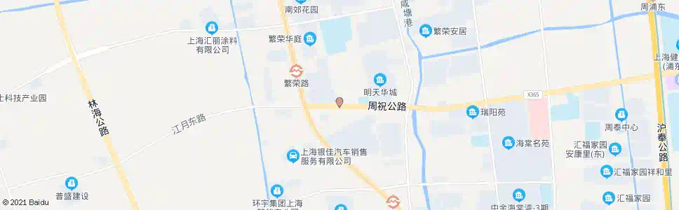 上海周东南路周祝公路(临时站)_公交站地图_上海公交_妙搜公交查询2025