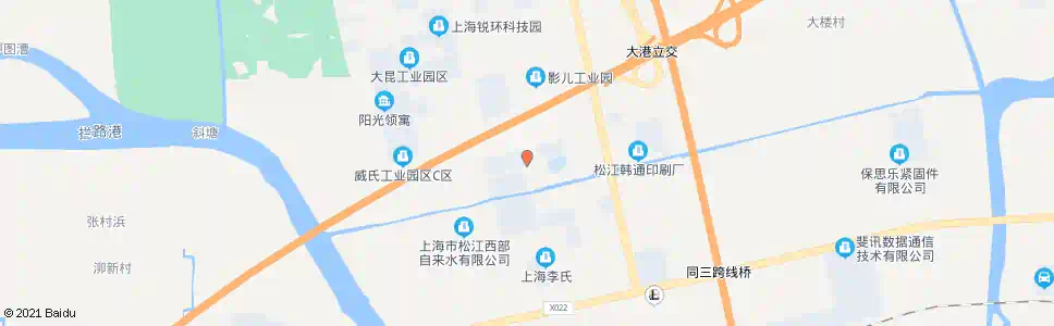 上海大港中心学校_公交站地图_上海公交_妙搜公交查询2025