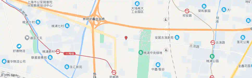 上海古浪路敦煌路_公交站地图_上海公交_妙搜公交查询2025