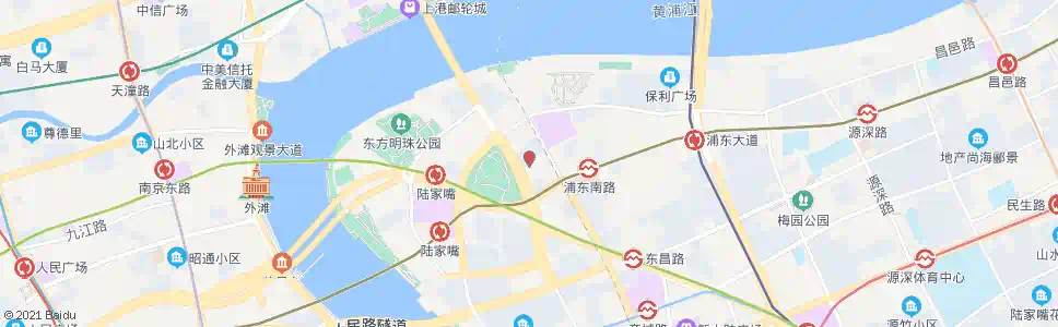 上海陆家嘴环路东城路_公交站地图_上海公交_妙搜公交查询2025