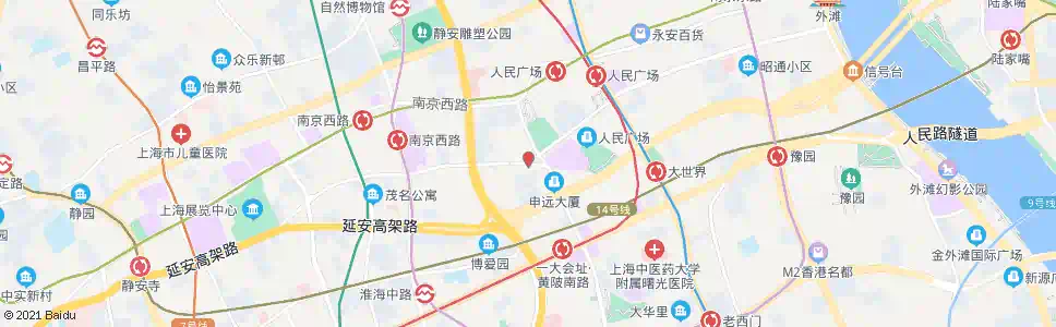 上海武胜路黄陂北路_公交站地图_上海公交_妙搜公交查询2025