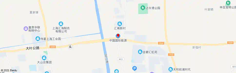 上海金汇加油站_公交站地图_上海公交_妙搜公交查询2025