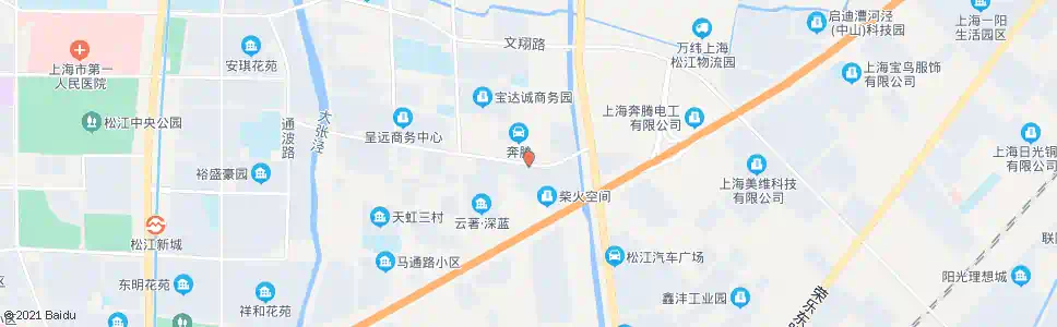 上海茸平路沪松公路_公交站地图_上海公交_妙搜公交查询2025