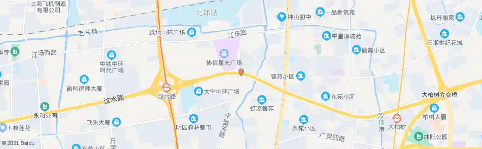 上海汶水路粤秀路_公交站地图_上海公交_妙搜公交查询2025