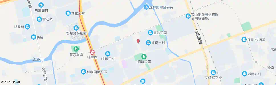 上海爱辉路呼玛路(招呼站)_公交站地图_上海公交_妙搜公交查询2025