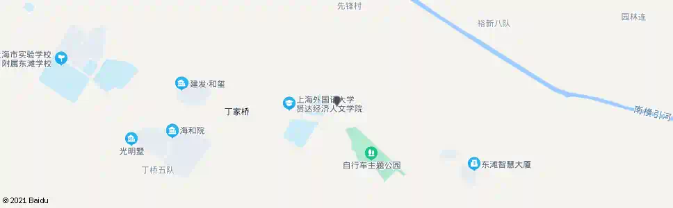 上海东滩大道中滨路_公交站地图_上海公交_妙搜公交查询2025