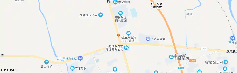 上海亭枫公路(招呼站)_公交站地图_上海公交_妙搜公交查询2025