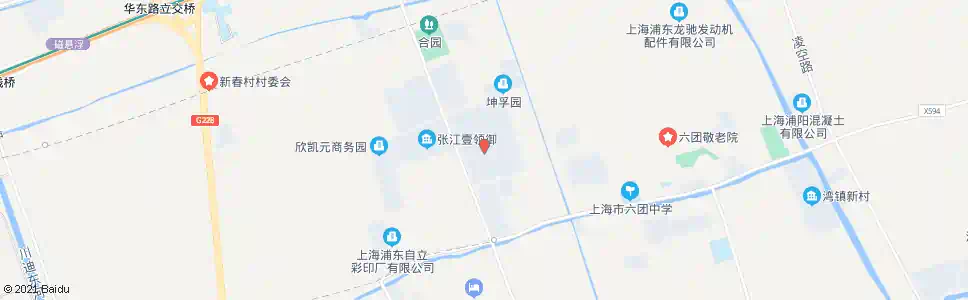 上海川沙路川图路(川沙国际精工园)_公交站地图_上海公交_妙搜公交查询2025