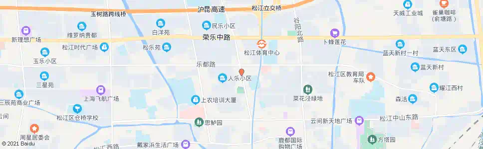 上海人民北路乐都路_公交站地图_上海公交_妙搜公交查询2025