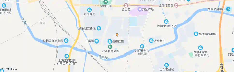 上海华庄公路(华庄村)_公交站地图_上海公交_妙搜公交查询2025