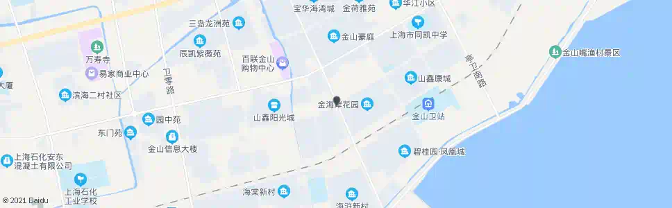 上海龙胜东路杭州湾大道_公交站地图_上海公交_妙搜公交查询2025