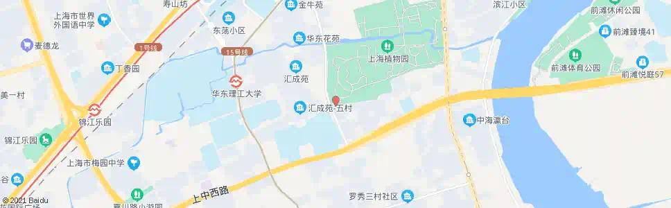 上海百色路龙川北路_公交站地图_上海公交_妙搜公交查询2025