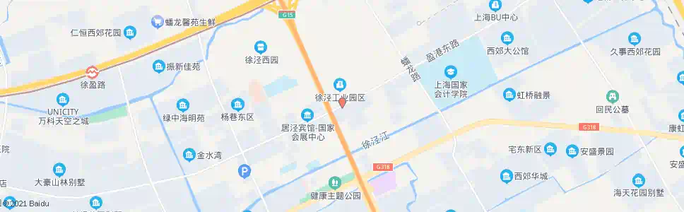 上海盈港东路华徐公路_公交站地图_上海公交_妙搜公交查询2025