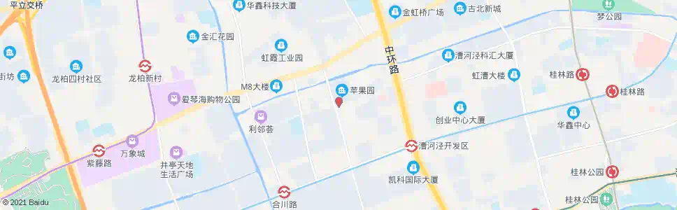 上海虹桥镇(环镇南路)_公交站地图_上海公交_妙搜公交查询2025