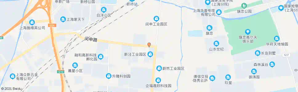 上海新泾村_公交站地图_上海公交_妙搜公交查询2025