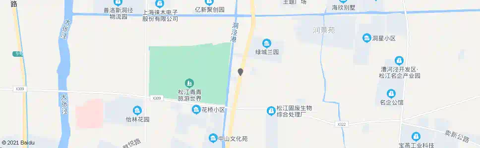 上海沪松公路茂盛路(招呼站)_公交站地图_上海公交_妙搜公交查询2025