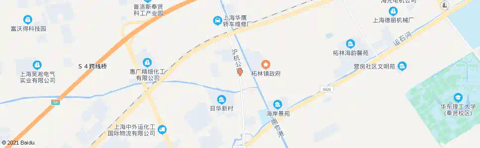 上海沪杭公路联业路_公交站地图_上海公交_妙搜公交查询2025