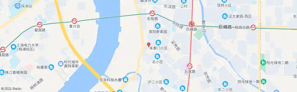 上海五莲路浦东大道_公交站地图_上海公交_妙搜公交查询2025