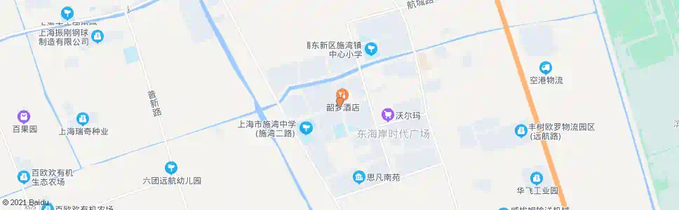 上海施湾三路施新路_公交站地图_上海公交_妙搜公交查询2025