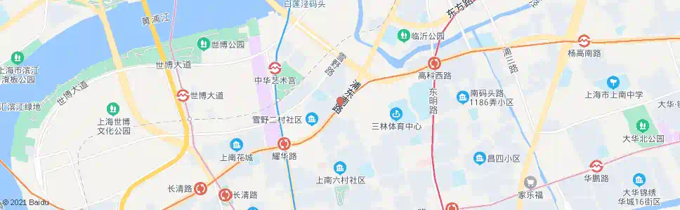 上海云台路站_公交站地图_上海公交_妙搜公交查询2025