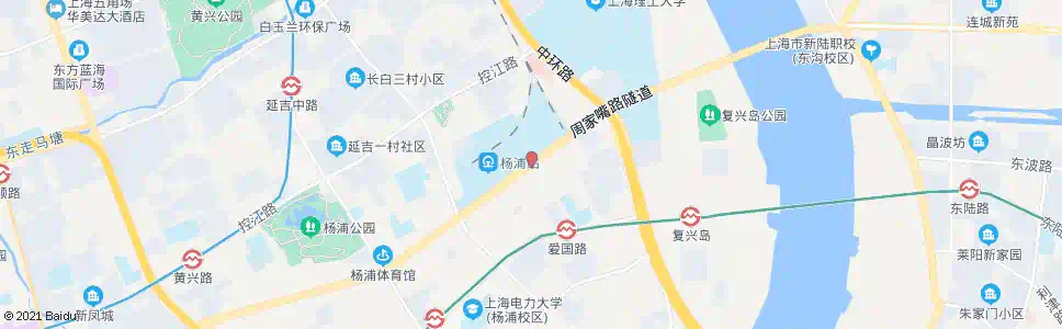 上海周家嘴路爱国路_公交站地图_上海公交_妙搜公交查询2025