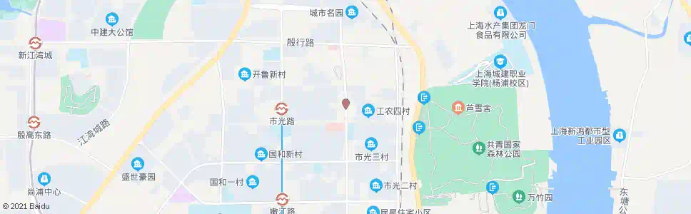 上海包头路开鲁路_公交站地图_上海公交_妙搜公交查询2025